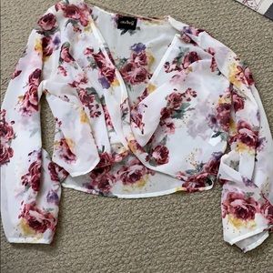 [SOLD] Audrey 3+1 Floral Top